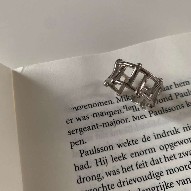 Anillo abierto de plata esterlina de plata esterlina al por mayor